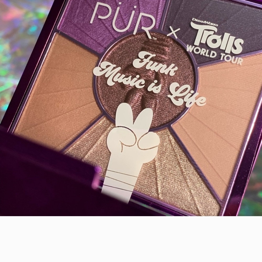 Purple and Brown Eyeshadow Palette